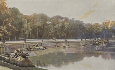 Versailles, Neptunbassenget av French Photographer