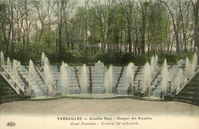 Versailles, Grand Eaux, Grove Of Rockeries av French Photographer