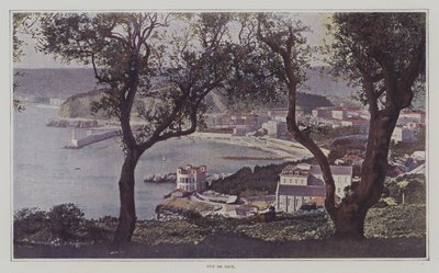 Utsikt over Nice (fargebilde) av French Photographer