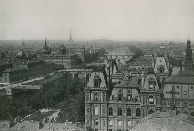 Utsikt over de syv broene tatt fra Saint-Gervais, Utsikt fra St Gervas, de syv broene (fotogravyr) av French Photographer