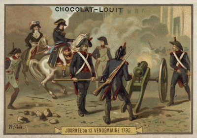 13 Vendemiaire 1795, fransk revolusjon av French School