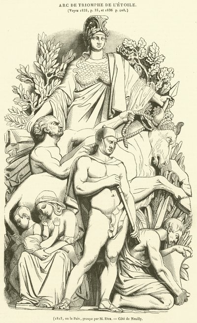 1815, eller Fred (gravering) av French School