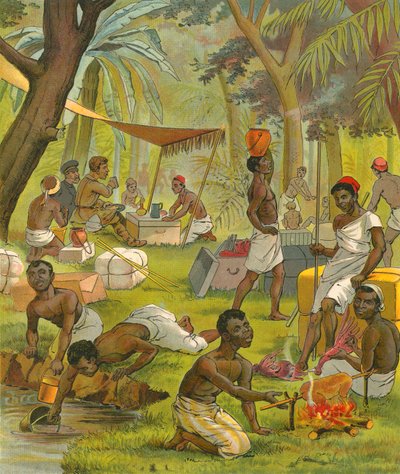 En pause i Afrika av French School