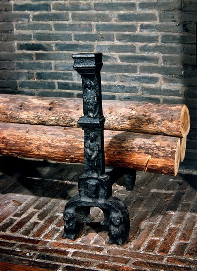 En rist (støpejern) (detalj av 229928) av French School