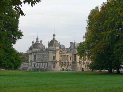 Utsikt over Chateau av French School