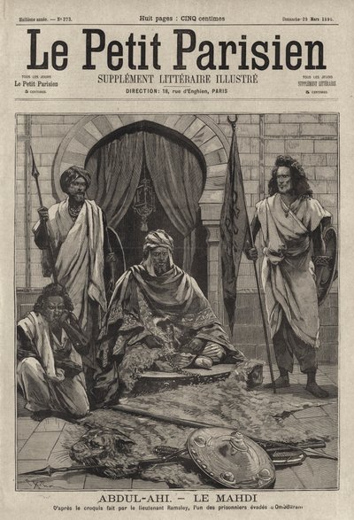 Abdallahi ibn Muhammad, etterfølger til Mahdi, islamsk hersker i Sudan av French School