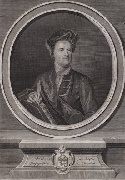 Abel Boyer , fransk leksikograf og forfatter av French School