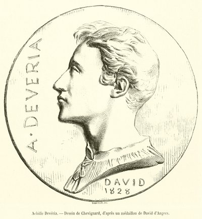 Achille Deveria (gravering) av French School