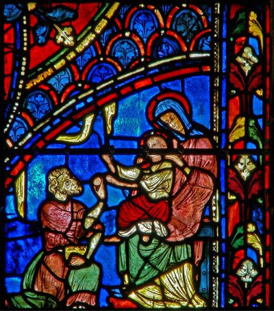 Tilbedelse av magi (w28b) av French School