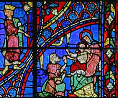 Tilbedelse av magi (w28b) av French School