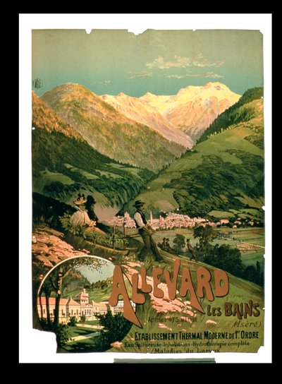 Annonse for Allevard Les Bains, Isere av French School