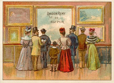 Annonse for Amidon Remy de Riz Pur (chromolitho) av French School
