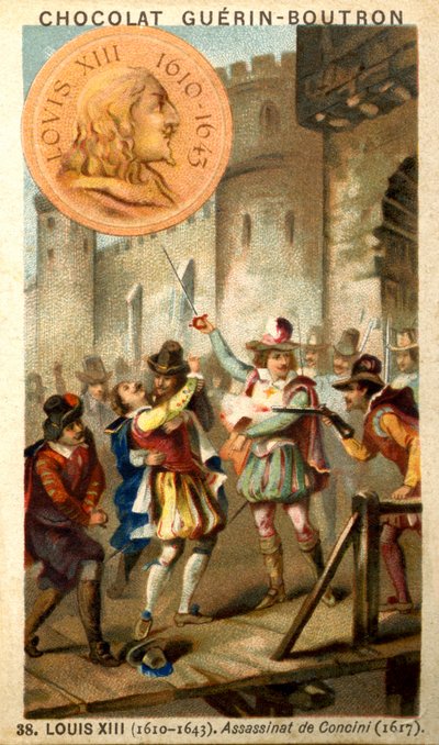 Werbung für Guérin Boutron Schokolade von French School