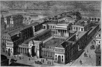 Luftutsikt over Palais de la Legion d