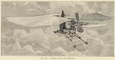 Dampfly av J Hofmann (gravering) av French School