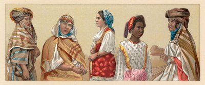 Afrika kostyme av French School