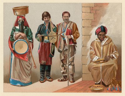 Afrika kostyme av French School