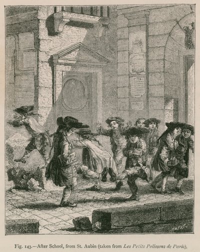 Etter skoletid, fra St. Aubin (hentet fra Les Petits Polissons de Paris) av French School