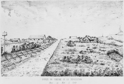 Album of the Isle of Pines, Entry of the deportation territory, 1878-79 av French School