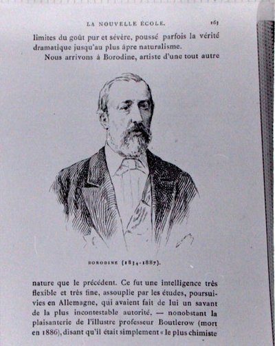 Aleksandr Borodin (1833-87), illustrasjon fra 