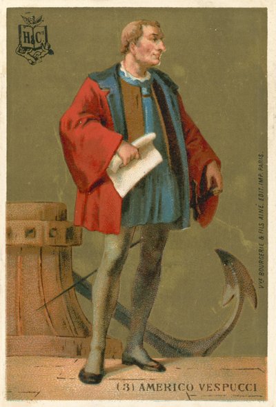 Amerigo Vespucci, italiensk navigatør av French School