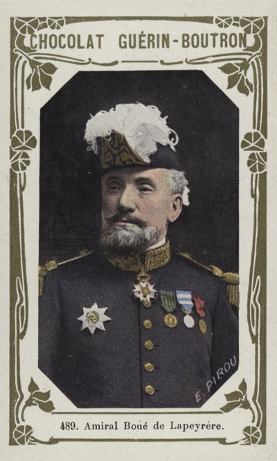 Admiral Boue de Lapeyrere (farget bilde) av French School