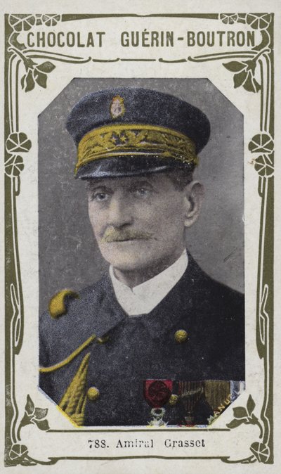 Amiral Grasset (farget bilde) av French School