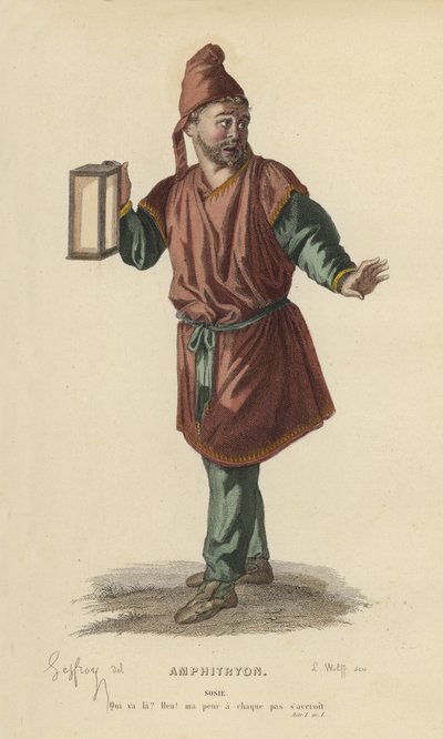 Amphitryon av French School