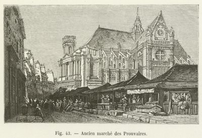 Tidligere Prouvaires-markedet av French School