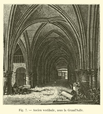 Gammel vestibyle, under GrandSalle av French School