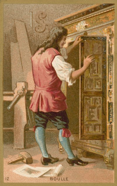 Andre Charles Boulle, fransk møbelsnekker av French School