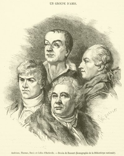 Andrieux, Thomas, Ducis og Collin d