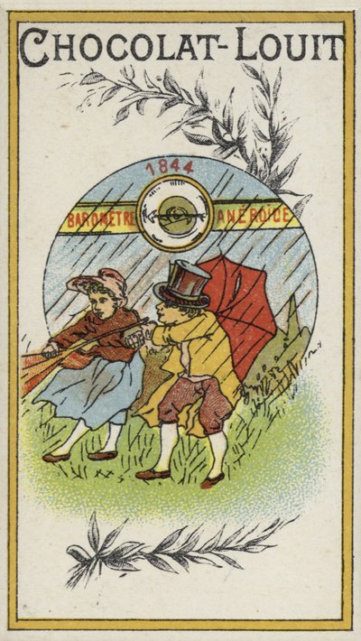 Aneroidbarometer, 1844 av French School