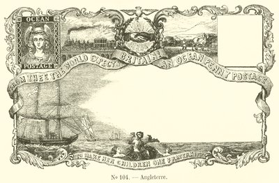 Angleterre (gravering) av French School