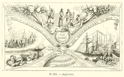 Angleterre (gravering) av French School