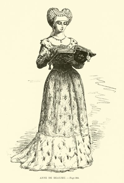 Anne av Beaujeu av French School