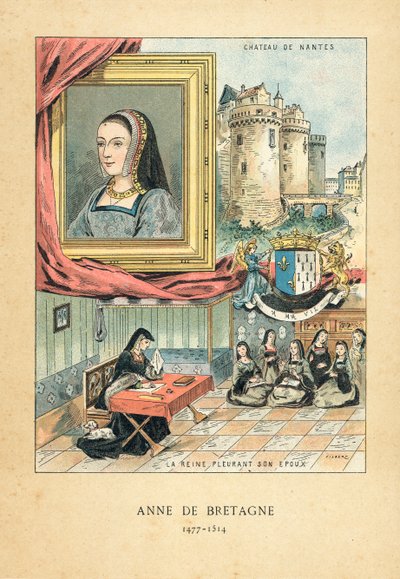 Anne av Bretagne av French School