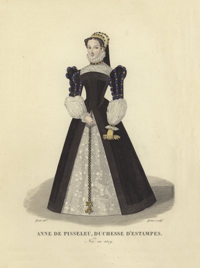 Anne de Pisseleu, hertuginne av Etampes av French School