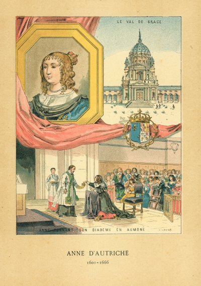 Anne av Østerrike av French School