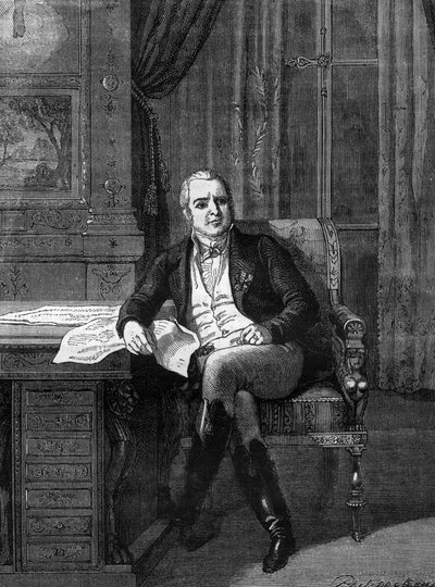 Antoine Marie Chamans, Comte de Lavalette, French politician and general - Antoine-Marie Chamans, Comte de Lavalette (1769-1830) officer, high French official and councillor of State - in “Histoire de l