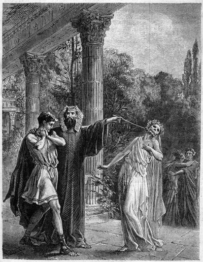 Apollonius til Korint. I "History of the magic of the overnatural world and Fatality through time and people", Furne Jouvet et et Cie editors (1869). av French School