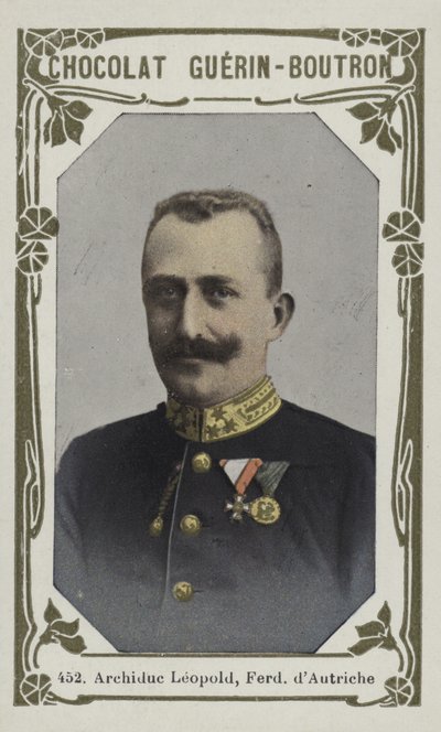 Erkehertug Leopold, Ferdinand dAutriche (farget bilde) av French School