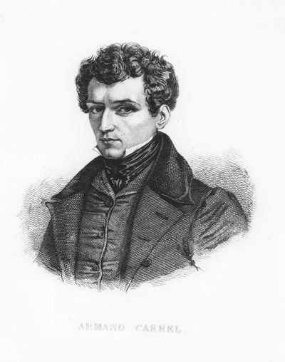 Armand Carrel (gravering) av French School