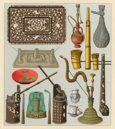 Asia kostyme av French School