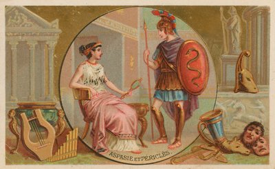 Aspasia og Perikles av French School