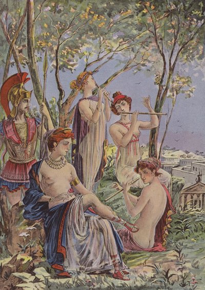 Aspasie av French School