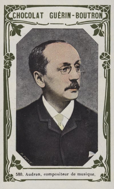 Audran, musikkkomponist (farget bilde) av French School
