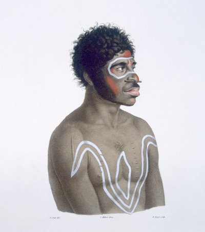australske aboriginer, 1812 av French School