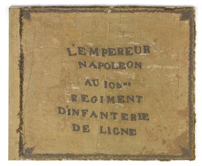 Banner for det franske 105. regiment, ca. 1815 av French School