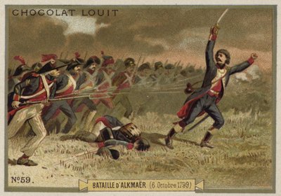 Slaget ved Alkmaar, franske revolusjonskriger, 6. oktober 1799 av French School